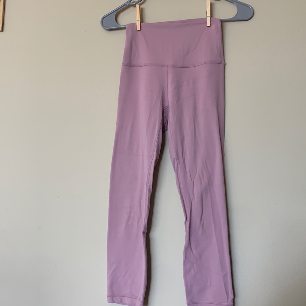 Lulu lemon cropped align leggings